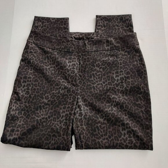 Chico's Animal Print Pull On Leggings - Picture 11 of 12